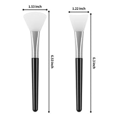 Tifanso silicone brush tips provide gentle skin contact for smooth masking
