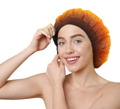 Tifara Beauty cordless heat cap setup for quick salon-like sessions.