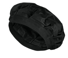 Tifara Beauty heat cap in use for deep-conditioning at home.