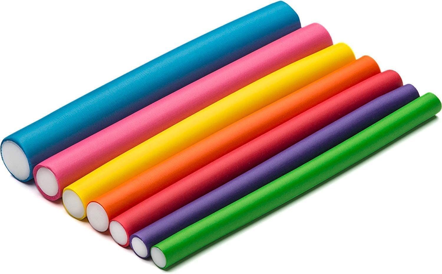 Tifara Beauty roller sizes close-up showing six diameter options for styling.
