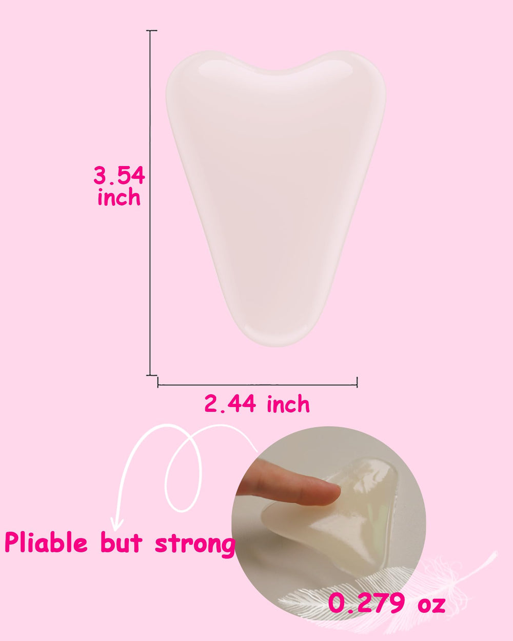 Tifesoo camel toe concealer emphasizes breathable, soft silicone for all day comfort.