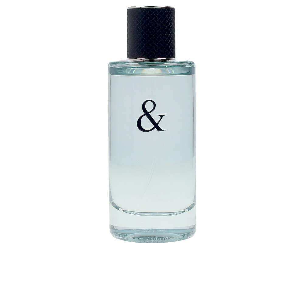 Tiffany & Love for Him bottle closeup highlighting citrus aromatic notes for daily wear.