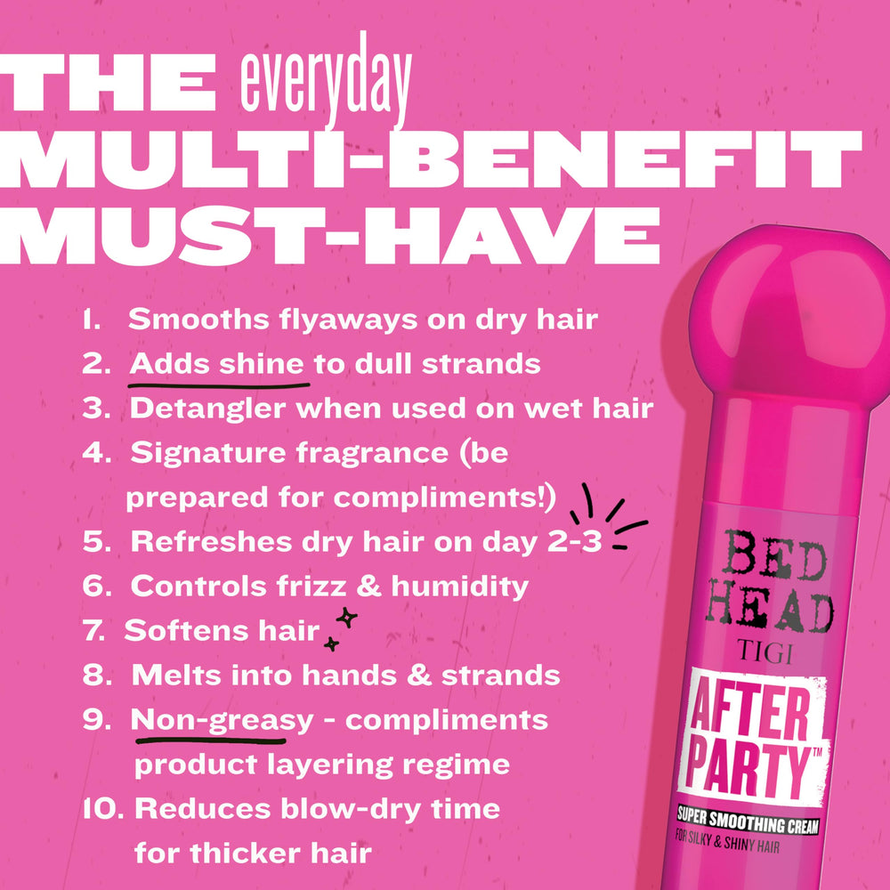 TIGI Bed Head After Party summer fruit fragrance note for fresh scent.
