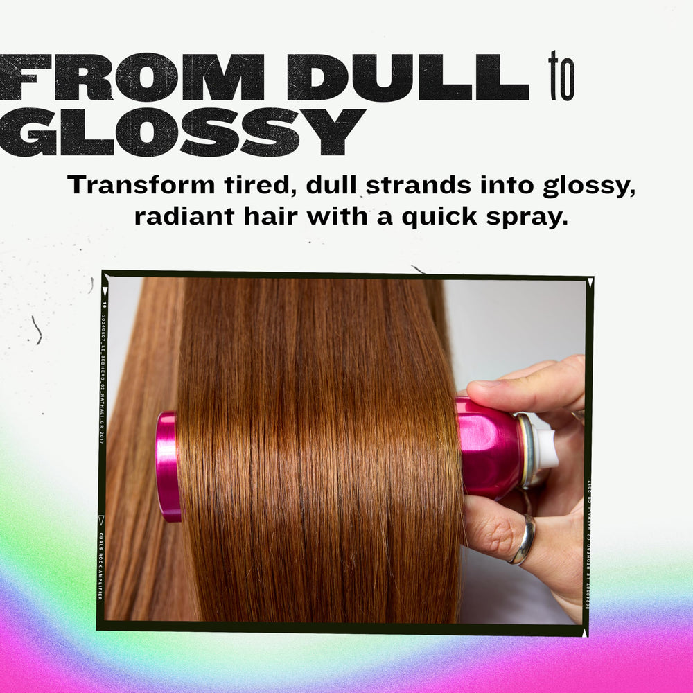 TIGI Bed Head Headrush hair after spray with radiant gloss