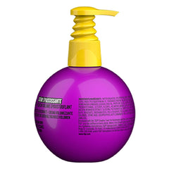 TIGI Bed Head Small Talk 3-in-1 dispense close-up illustrating energizing styling.