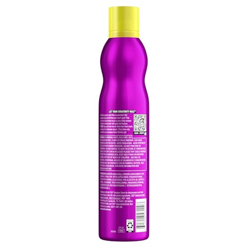 TIGI Bed Head Queen For A Day dispense action demonstrates easy, even distribution for lift