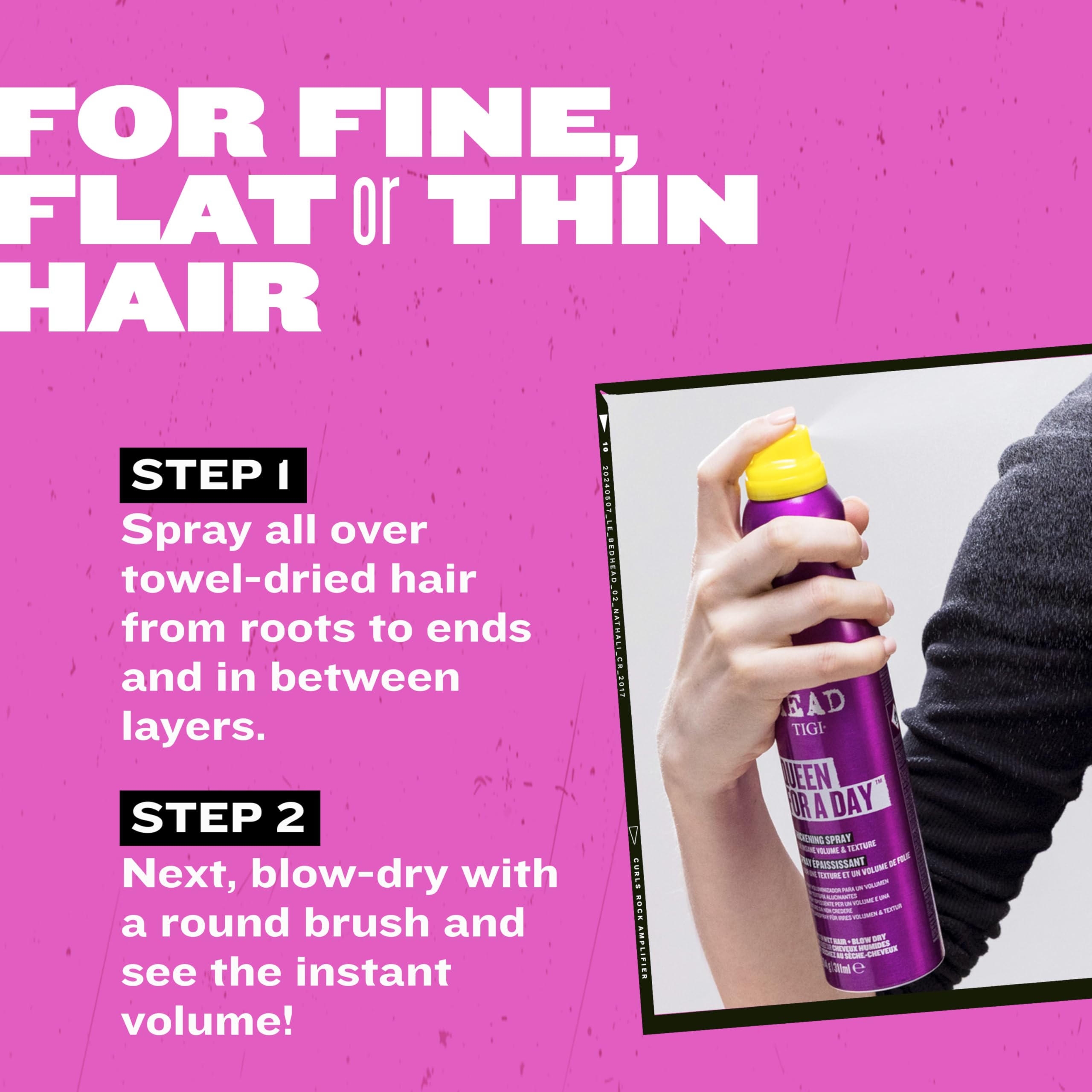 TIGI Bed Head Queen For A Day morning-routine ready-to-use shot