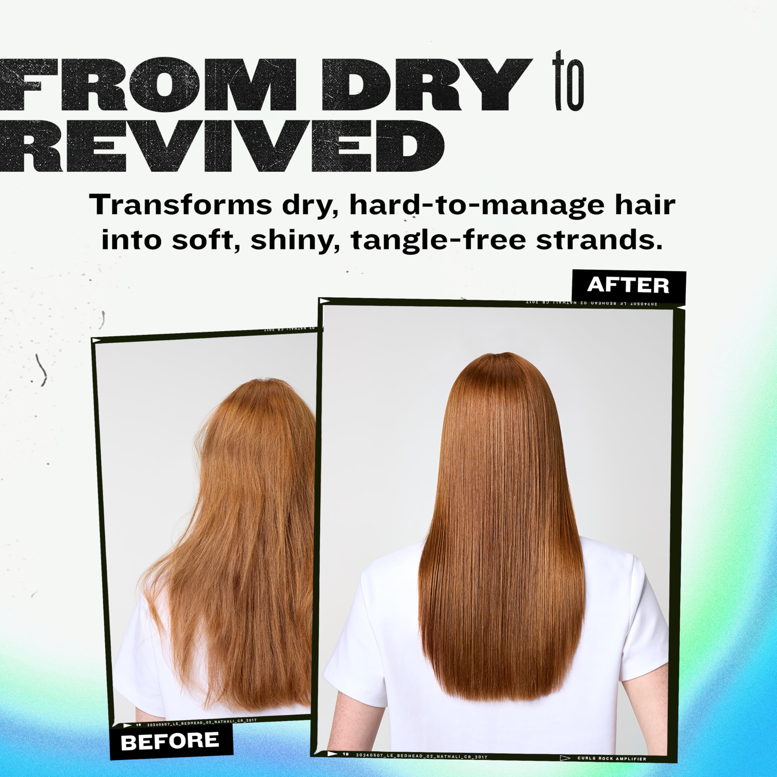 TIGI Bed Head Recovery on bathroom shelf signals convenient daily use