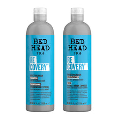 TIGI Bed Head Recovery Shampoo bottle delivers deep hydration for damaged hair