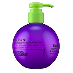 TIGI Bed Head Small Talk styled hair after use showing volume and control.