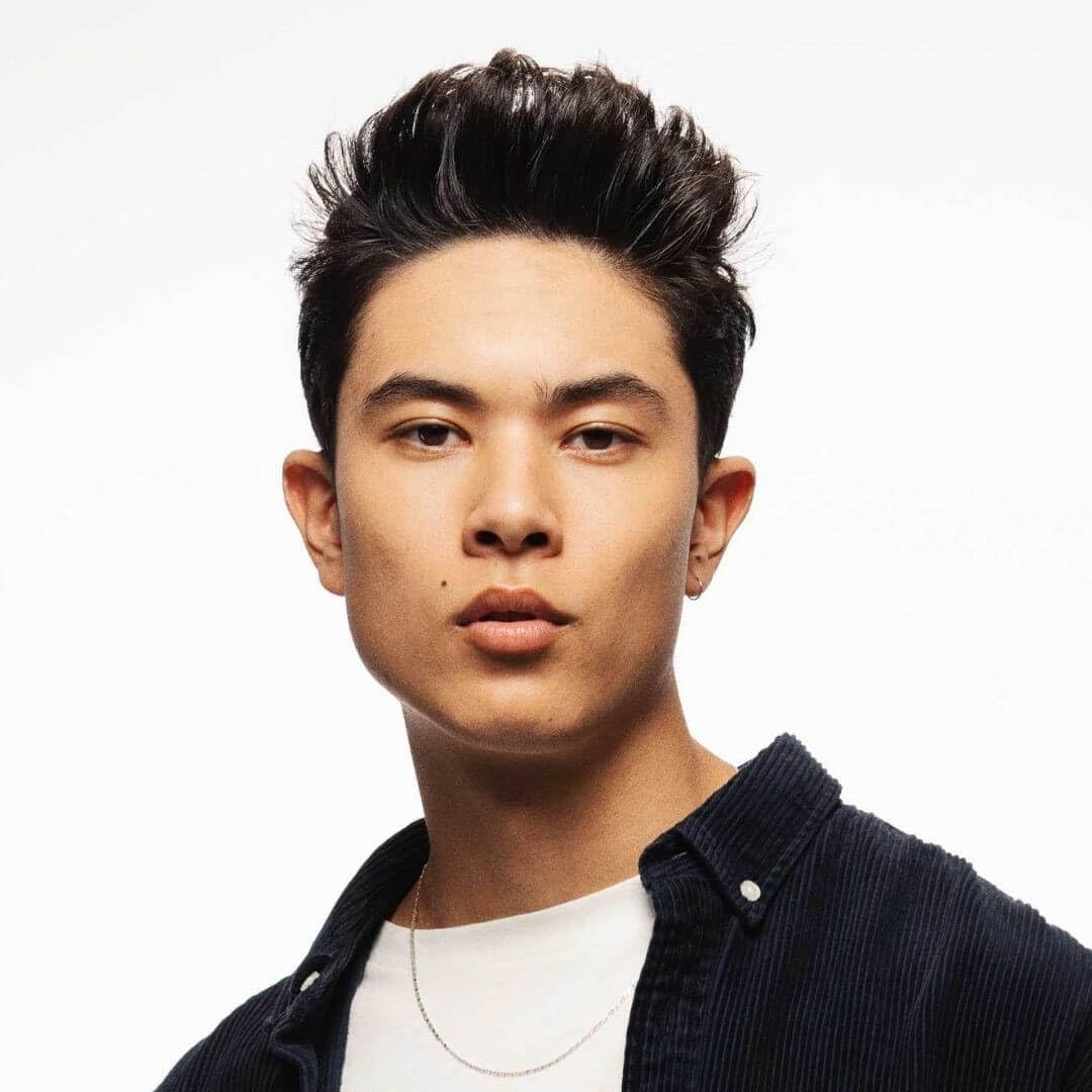 TIGI Bed Head Small Talk Mini texture application shows 3-in-1 lotion across hair types