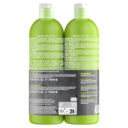 TIGI Bed Head Urban Antidotes Re-Energize conditioner front for smoothing detangling