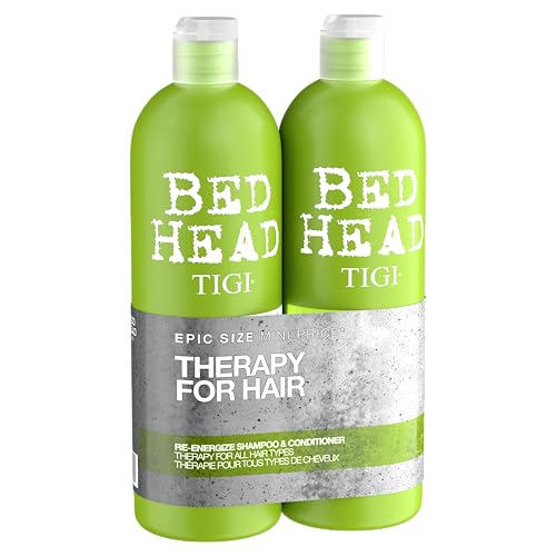 TIGI Bed Head Urban Antidotes Re-Energize pack-of-2 highlights value and regular use