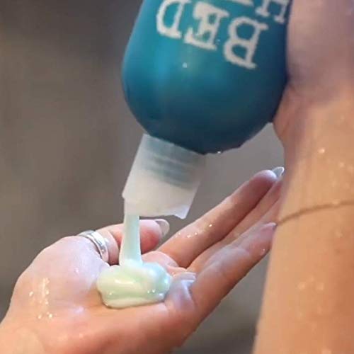 tigi bed head urban antidotes recovery shampoo bottle pouring for quick wash routine