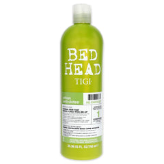TIGI Bed Head Urban Antidotes Re-Energize conditioner bottle delivers lightweight hydration and shine.