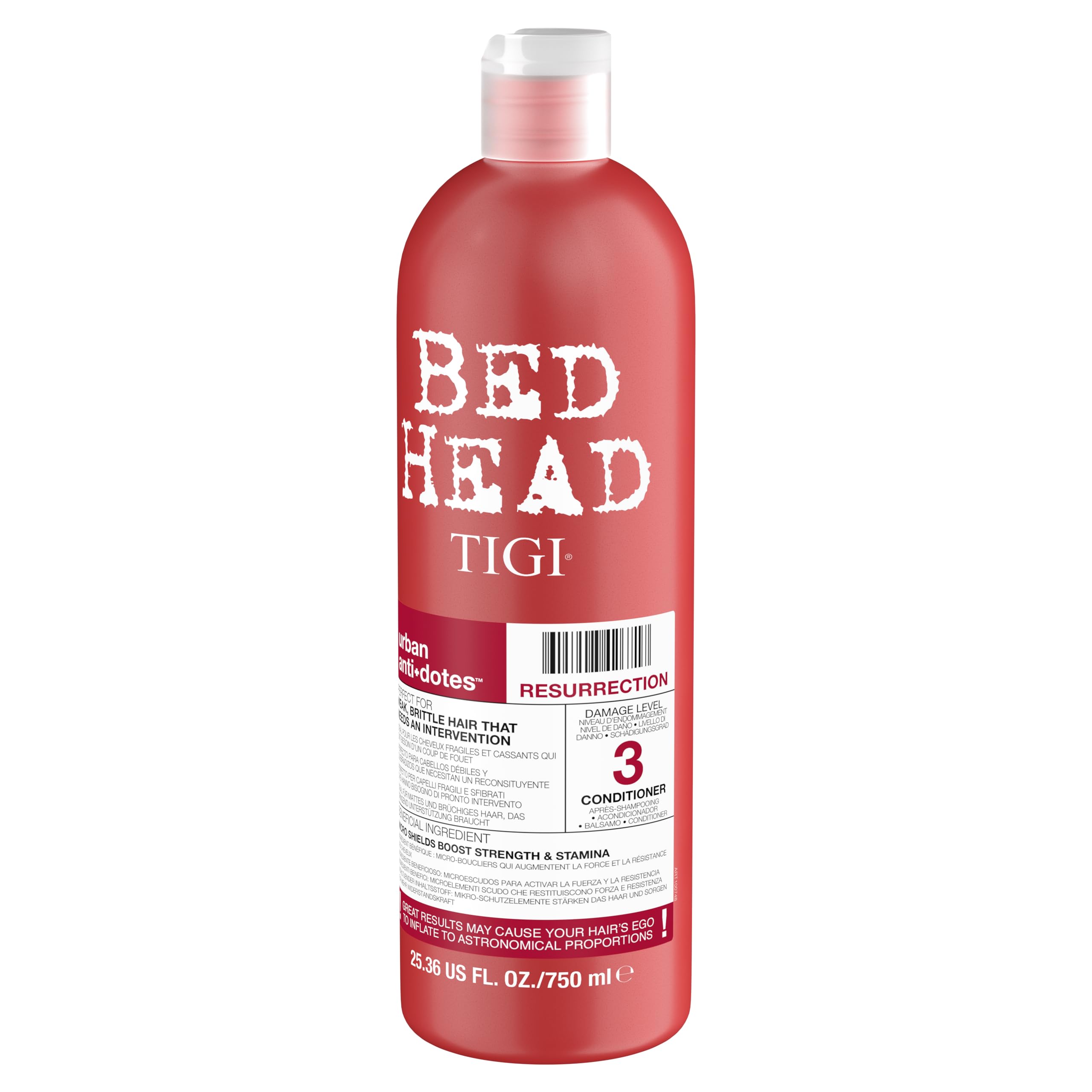 Hair being combed after applying Resurrection conditioner showing improved manageability.