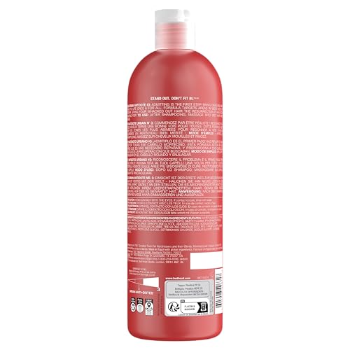 Dispensing pump shown for easy, mess-free daily conditioning with Resurrection conditioner.