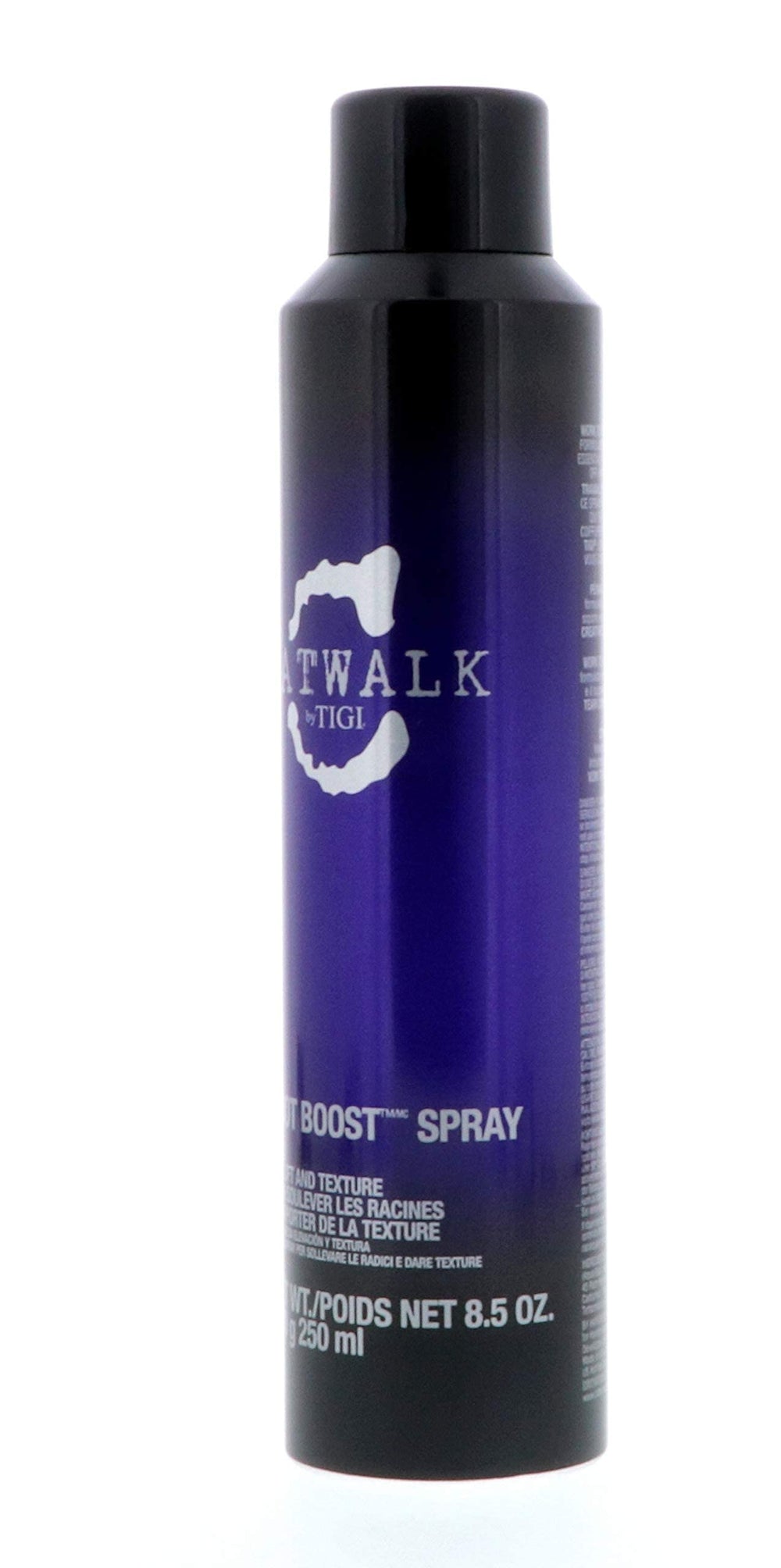 TIGI Catwalk Your Highness Root Boost close-up highlights crown-volume for fullness.