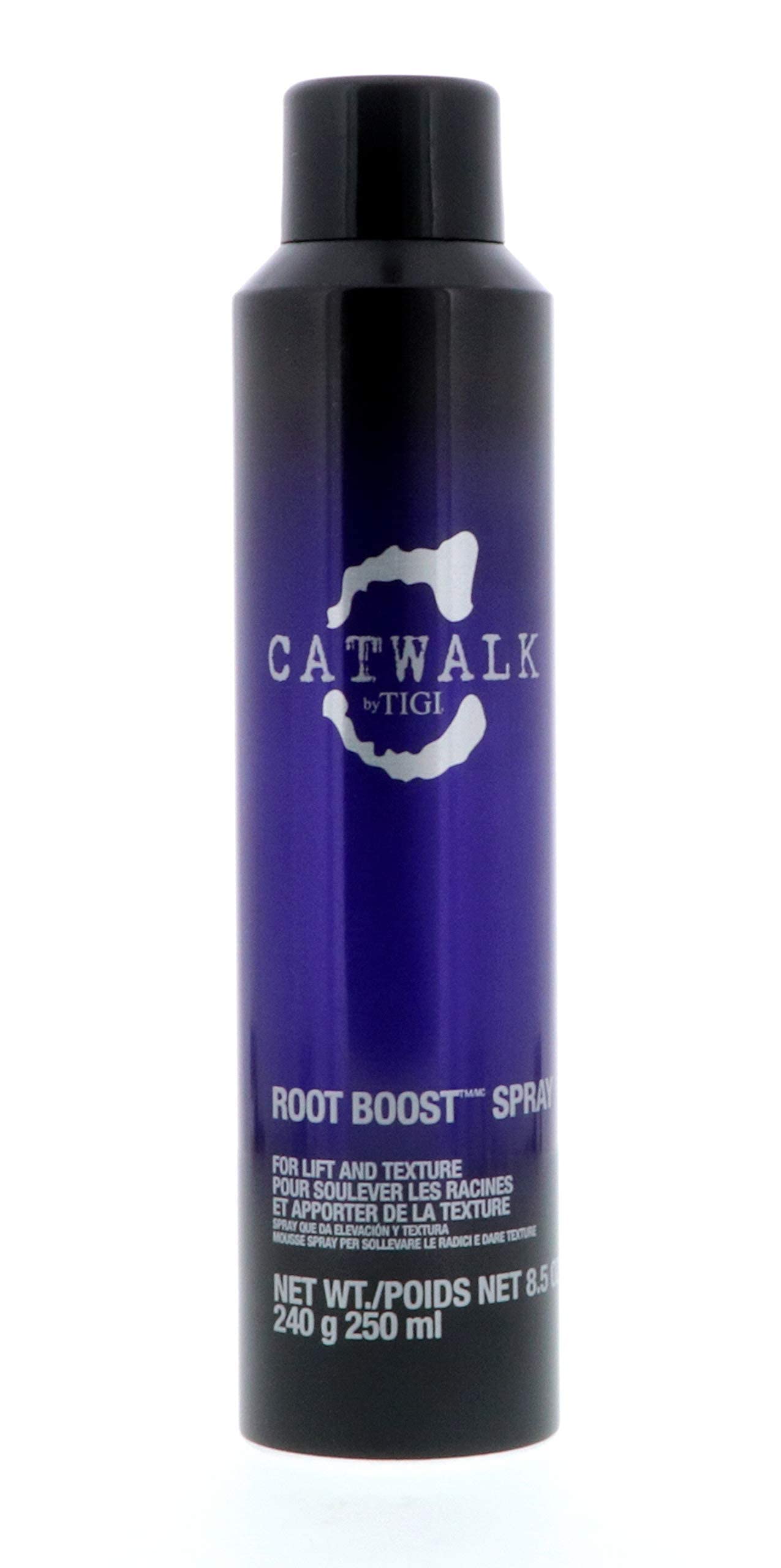TIGI Catwalk Your Highness Root Boost Foam applies evenly on damp hair.