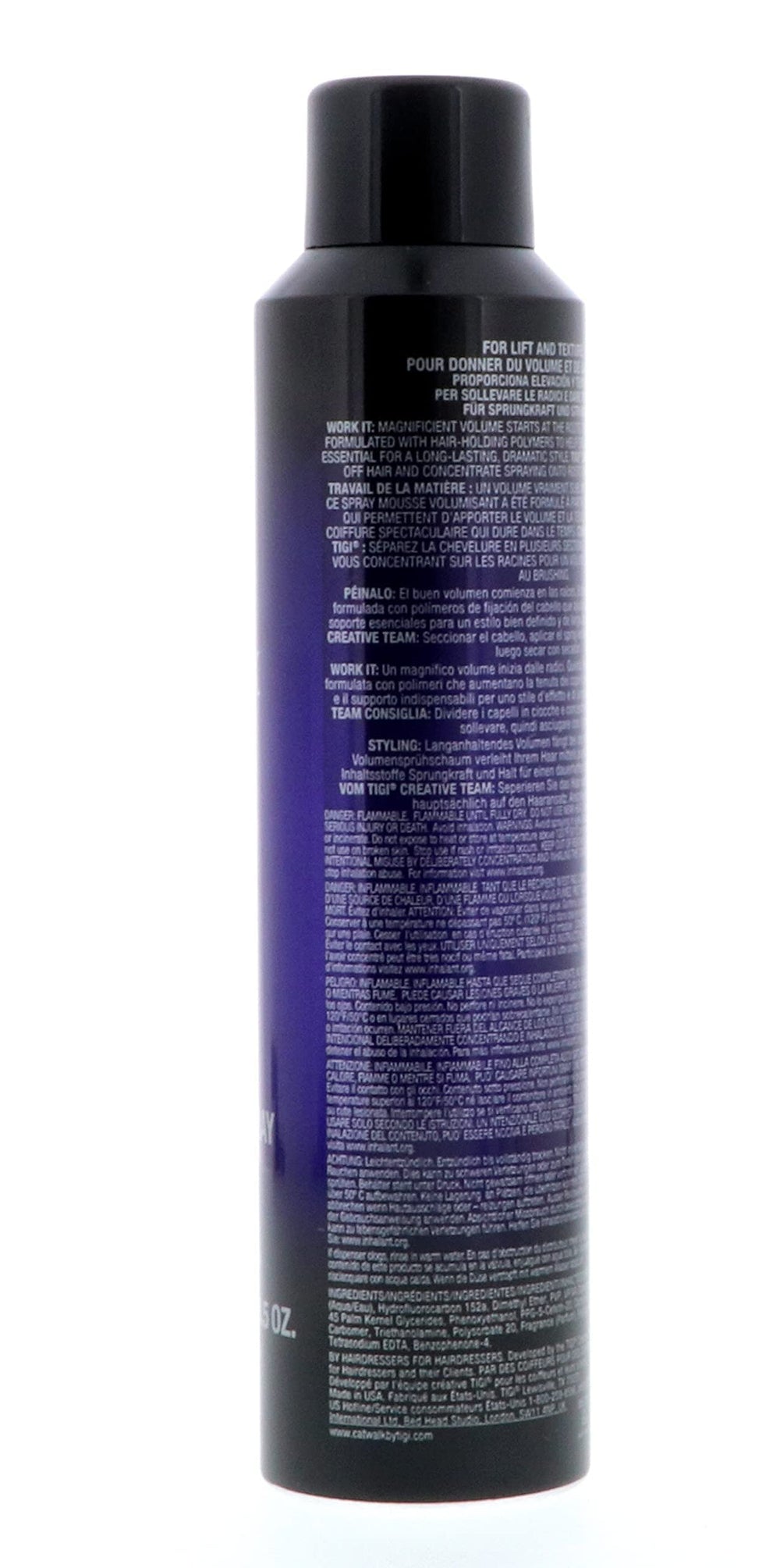TIGI Catwalk Your Highness Root Boost near styling tools suggests easy shaping.