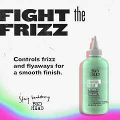 Close-up of TIGI Control Freak serum shows lightweight, greaseless formula.