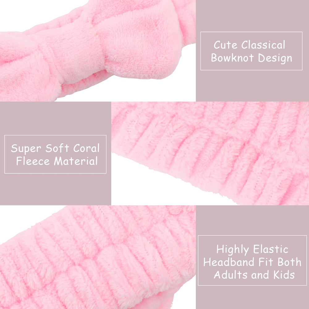 Tihebax soft elastic bow headbands for a comfy fit