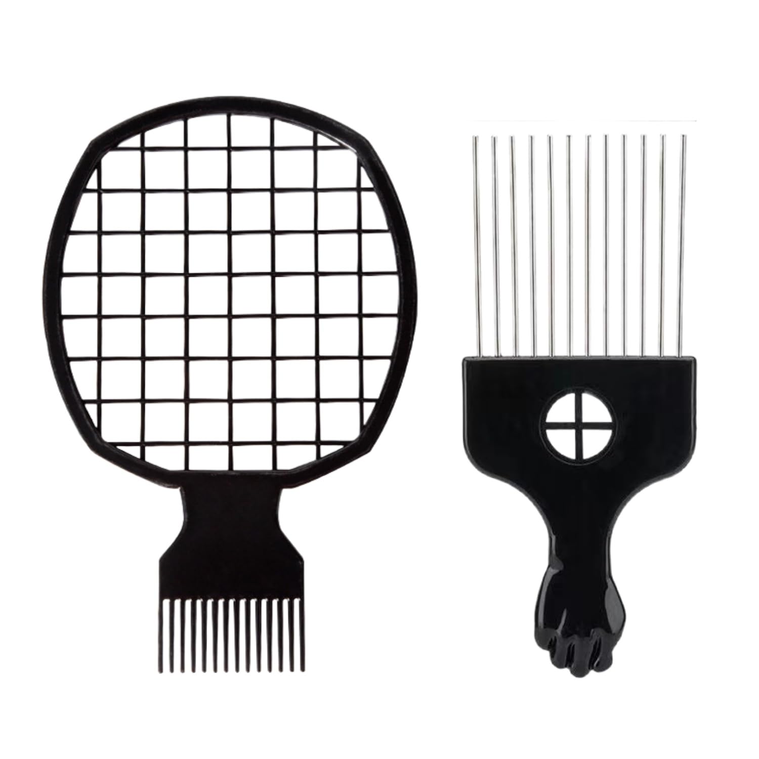 TIKIYOUN upgraded hair twist comb showcasing twist-defining capability for vibrant curls.