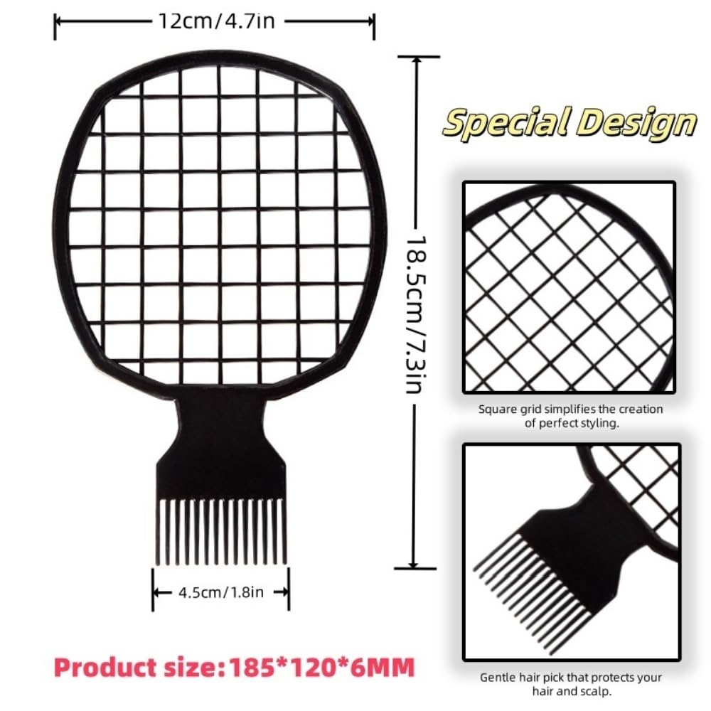 TIKMNO Dual-Sided Curl Brush focuses on twist definition and convenient hair pickup for quick grooming.