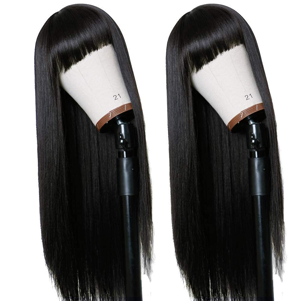 TIMANZO bangs closeup showing natural fringe and vibrant color for fashion looks.