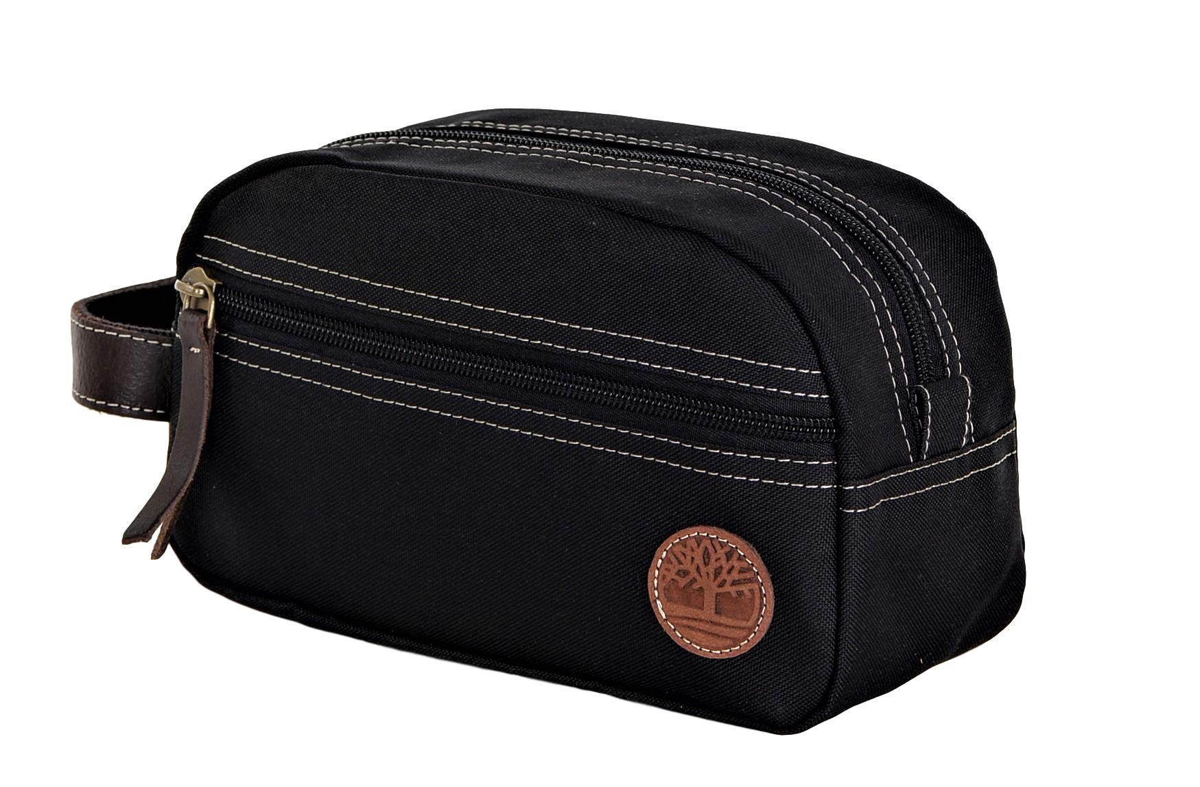 Timberland bag leather handle for easy carrying or hanging