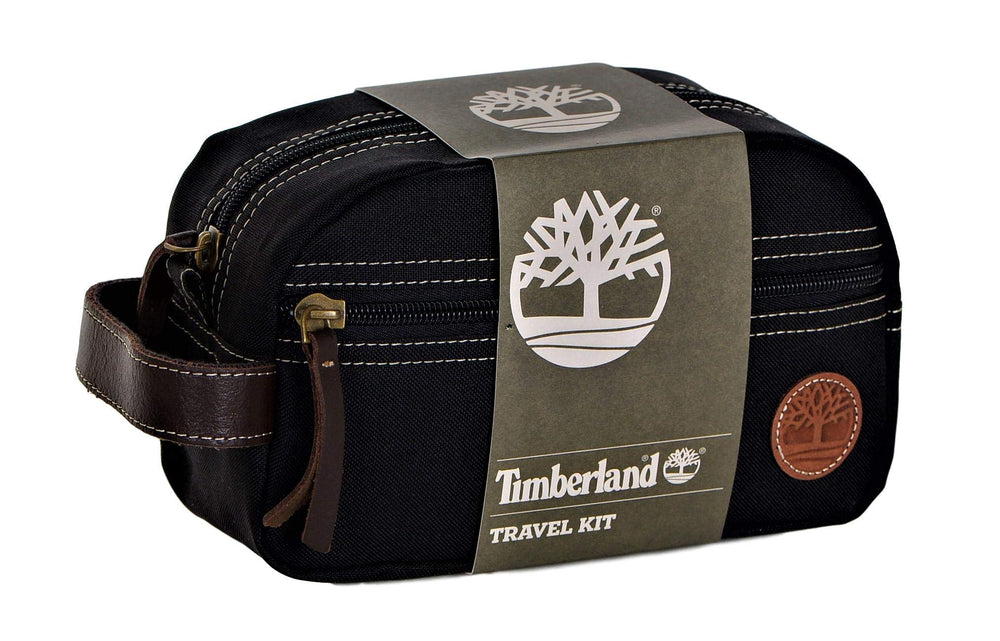 Timberland bag with zip pocket exterior for quick-access small items