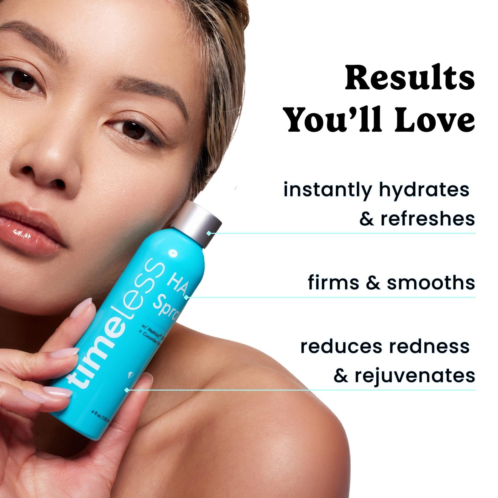 Timeless Skin Care Matrixyl3000 peptide closeup highlighting anti-aging blend.