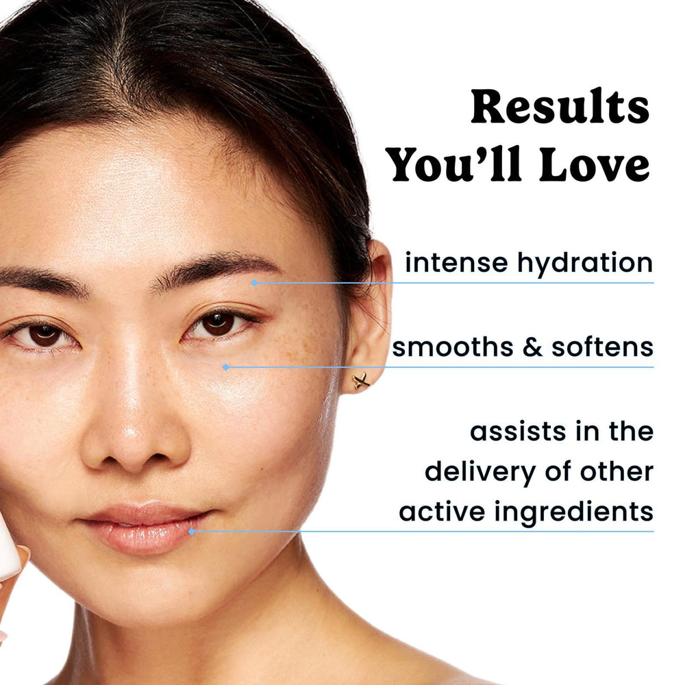 Timeless Skin Care skin hydration close-up shows moisturized, comfortable skin texture.