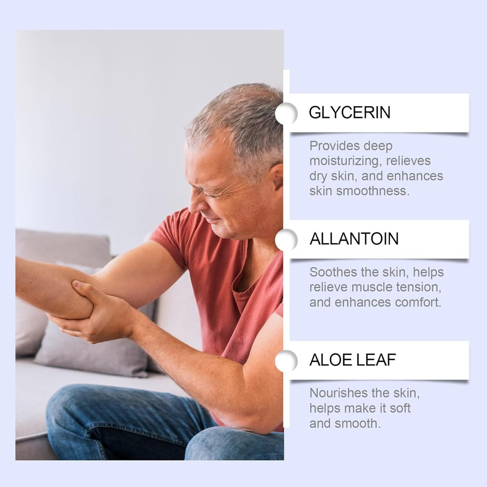TIMLIFE cooling gel application showing menthol-frankincense blend for instant cooling.