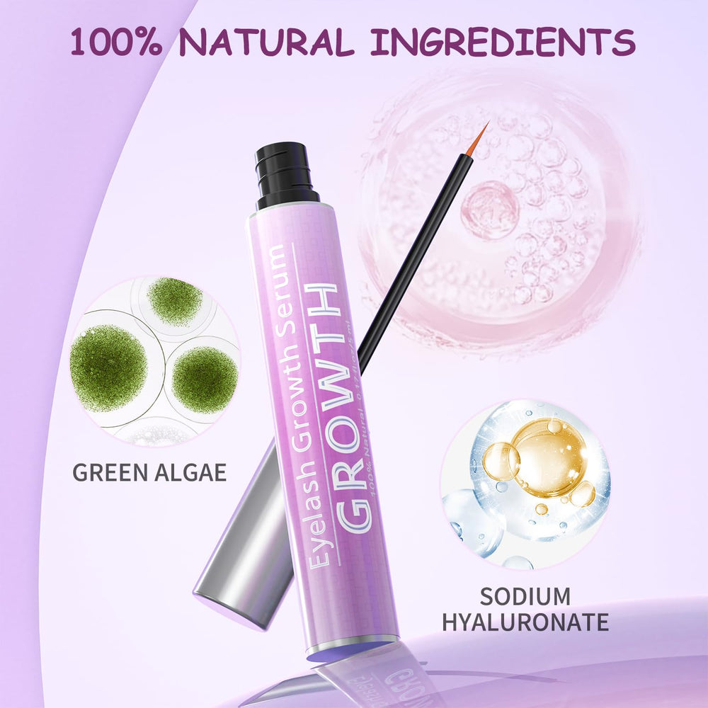 Tinclen serum brush application image shows precise lash base application for targeted results.