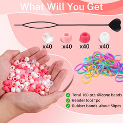 TINKRSTUFF easy-thread beader in use speeds bead threading