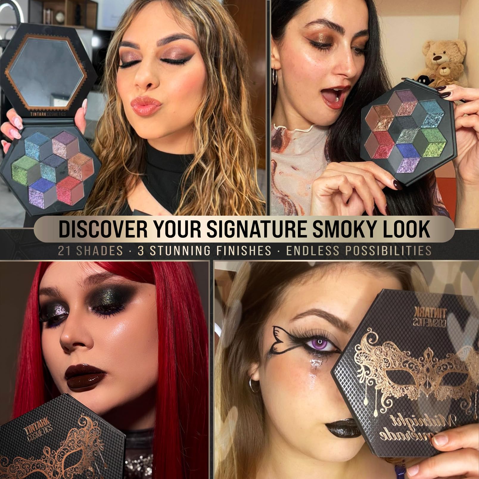 Tintark Midnight Masquerade compact for on-the-go makeup touch-ups.