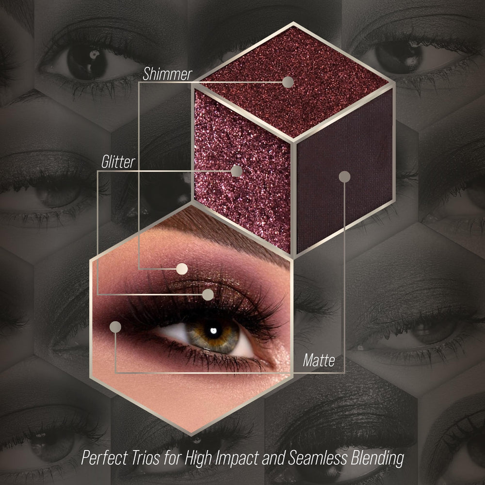 Tintark smoky eye look using easy-to-apply shades.
