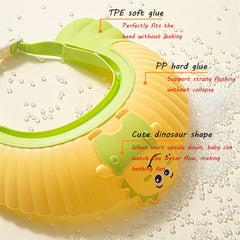 TinyGuardian visor cap adjustable button closeup shows a customizable, snug fit.