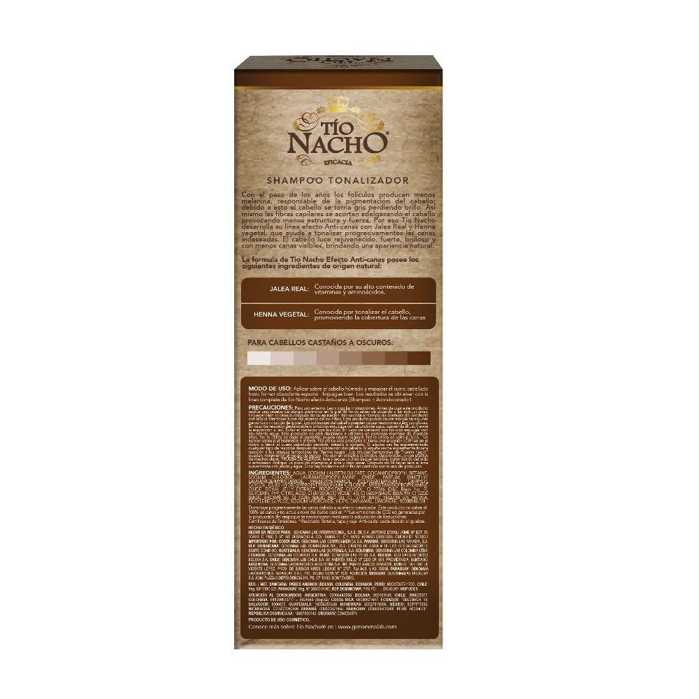Tio Nacho daily-use shampoo close-up shows easy wet-hair lather and rinse.