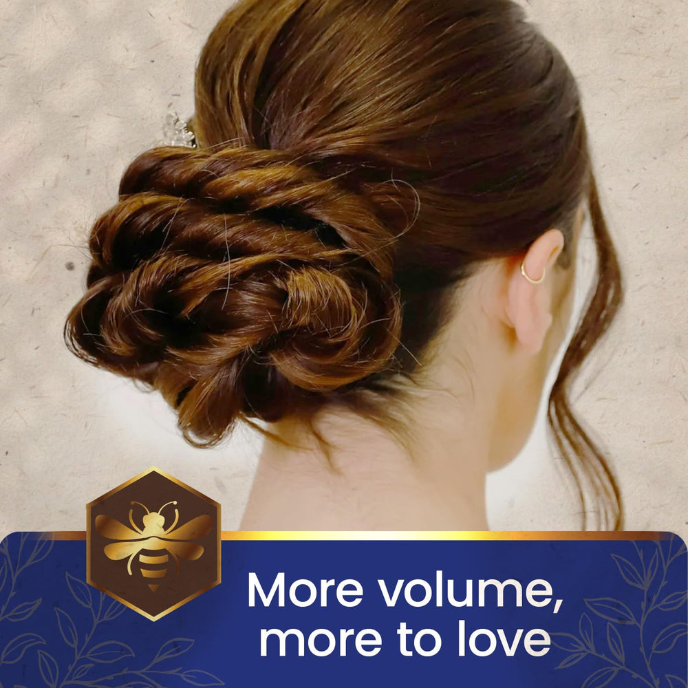 Tio Nacho detangled hair shine close-up suggests smoother, healthier-looking strands.