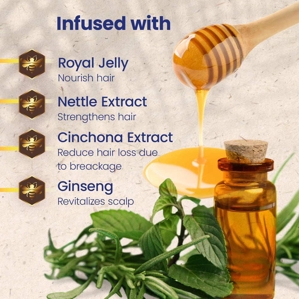 Tío Nacho Nettles Extract close-up highlights hair fiber revitalization.