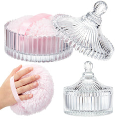 Tioncy dusting powder puff large for smooth, even makeup application