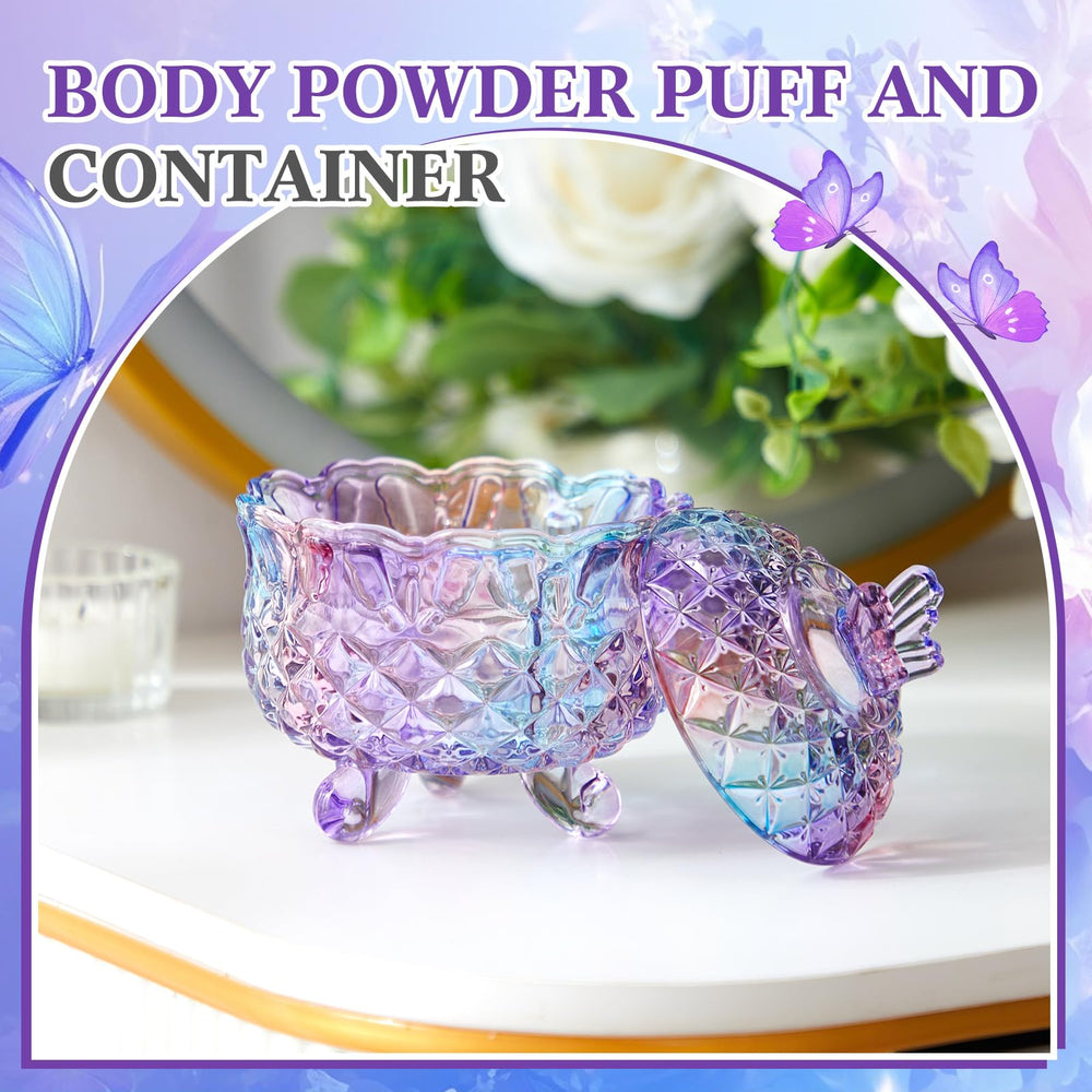 Tioncy puff-container-lid-detail highlights secure, stylish closure.