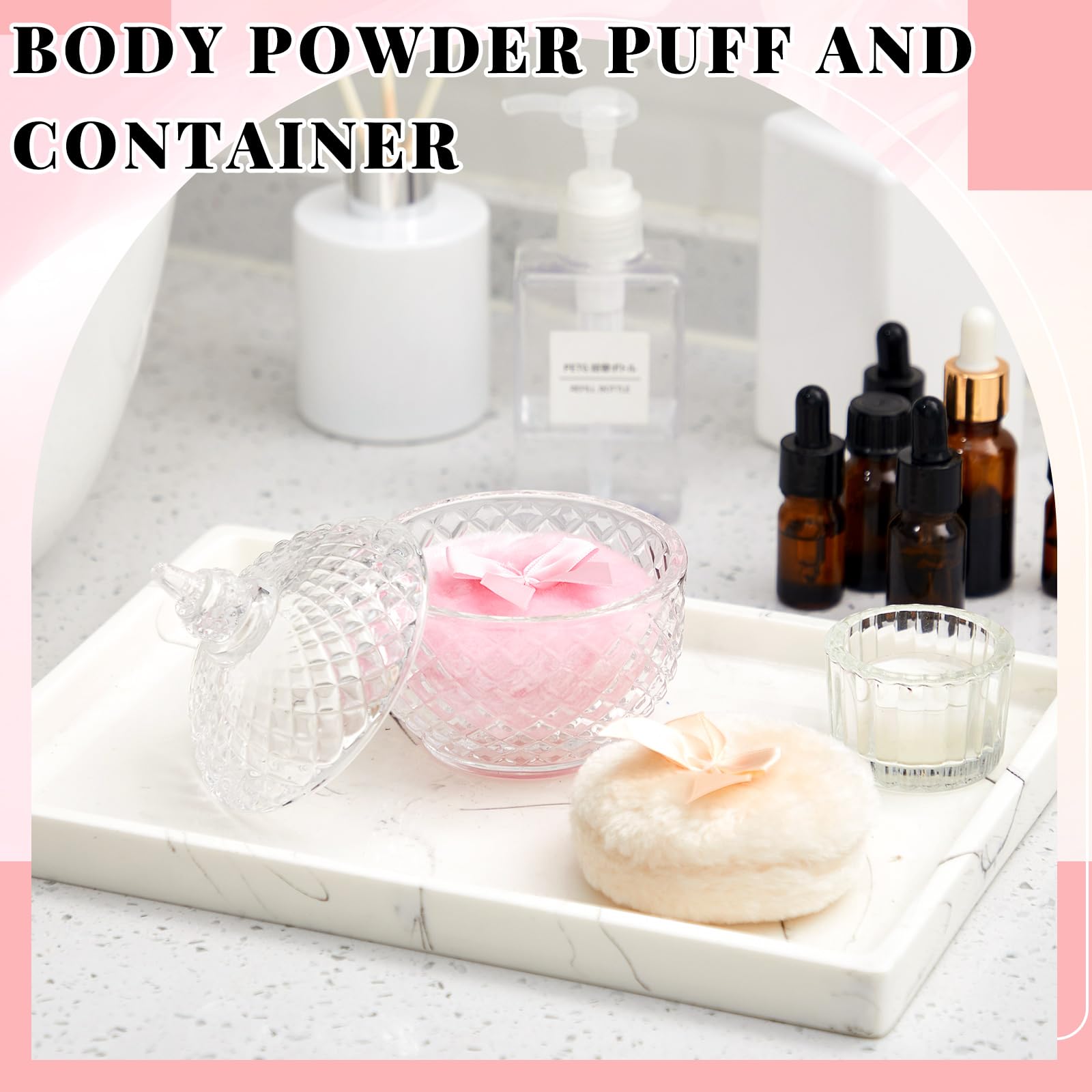 Tioncy interchangeable puff setup shows versatile beauty tool usage.