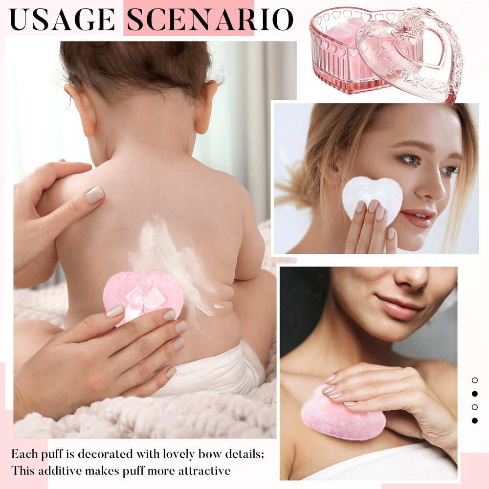 Tioncy skin friendly powder puff suitable for all skin types.