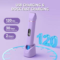 Tiovara bikini trimmer long-hair head delivers refined trimming results