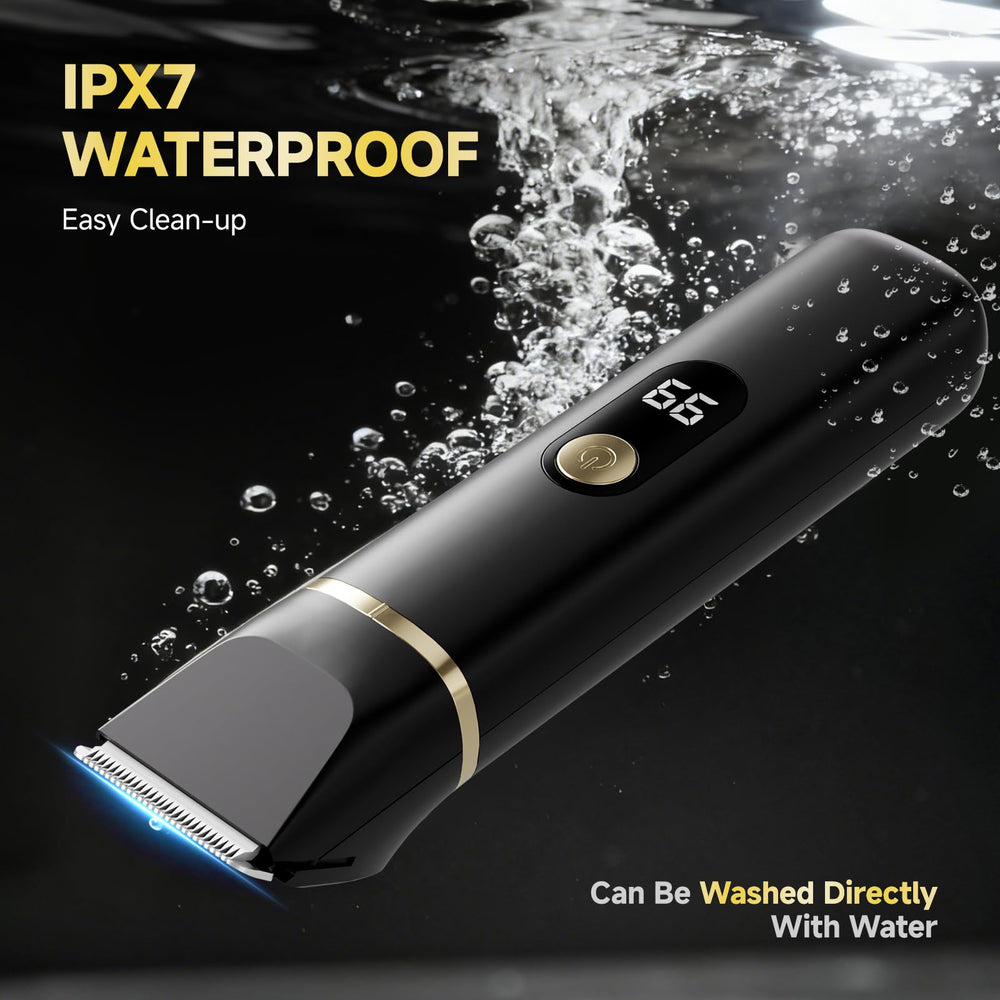 Tiovara nose-ear trimmer precision tip enables safe touch-ups.