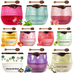 TIRDET bee lip balm honey-pot packaging highlights portable design for travel-friendly lip care.