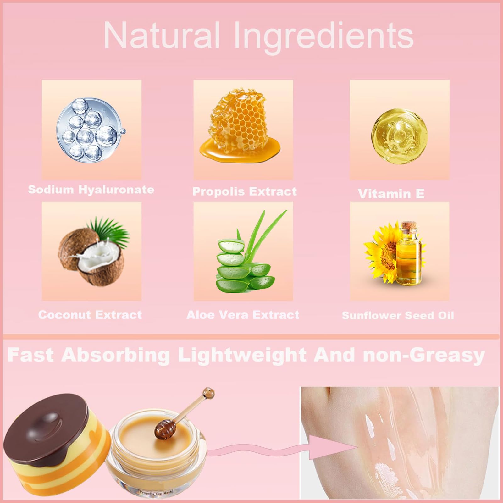 TIRDET lip balm jar close-up texture revealing rich hydration.